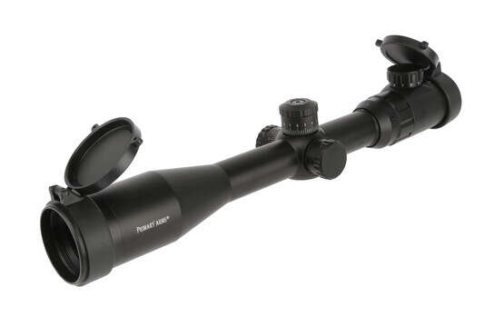 The Primary Arms second focal plane Mil-Dot optic is waterproof, shock proof, and fog proof